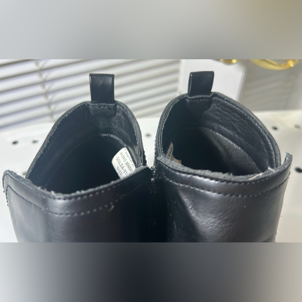 Alexis Bendel Golda-01L Women’s Boots Black Chelsea Zip Ankle Size 8.5 - Picture 8 of 10